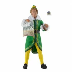 Neca Action Figures Buddy The Elf 8" Clothed Figure From Elf The Movie