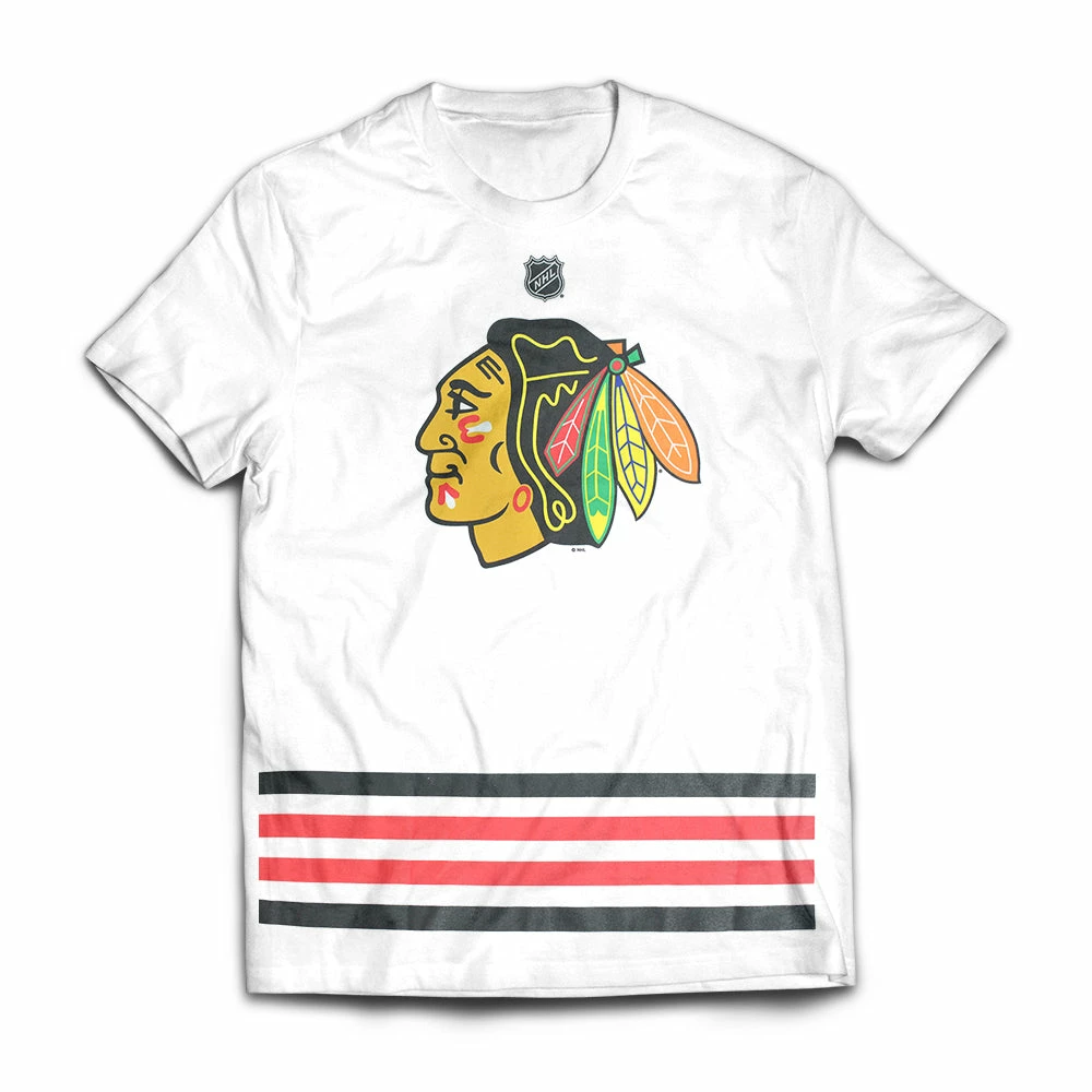 Christmas Vacation Collectibles Apparel Clark Griswold 00 Chicago Blackhawks T-shirt From Christmas Vacation