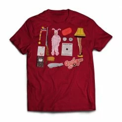 A Christmas Story House Montage Tee From A Christmas Story Apparel