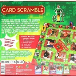 Elf The Movie Toys And Games Elf Card Scramble Board Game