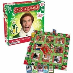 Elf The Movie Toys And Games Elf Card Scramble Board Game